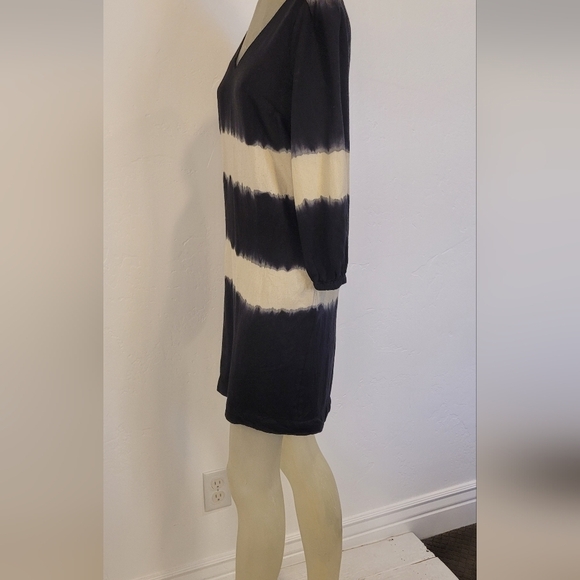 Anthro floral stripe tie dye dress - Picture 7 of 12